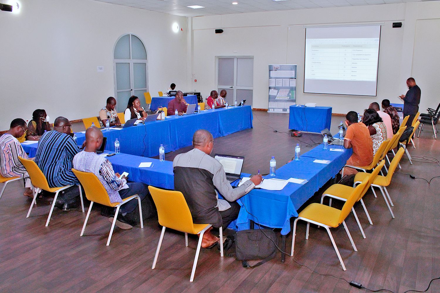 Comité d'architecture au MOH au Burkina Faso